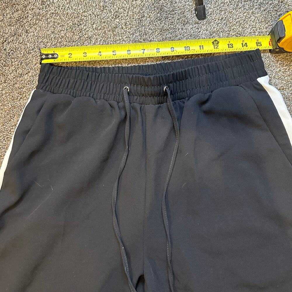 RIVER ISLAND Women's Black Waist Side Stripe Joggers Size 10 - Picture 9 of 12